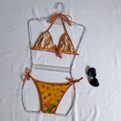 biquíni amarelo 90s - P - Roupas, decoração e acessórios VINTAGE - Legado Brechó