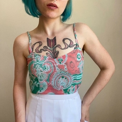 blusinha de alcinha - PP - Roupas, decoração e acessórios VINTAGE - Legado Brechó