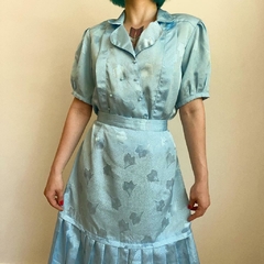 conjunto vintage azul celeste - G - Roupas, decoração e acessórios VINTAGE - Legado Brechó