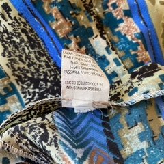 vestido anos 90 estampado - P/M