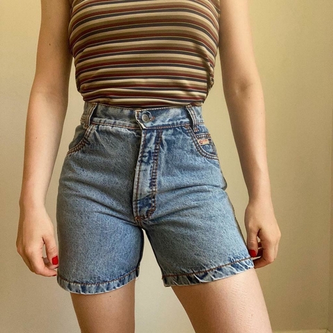 shorts mom jeans vintage - 38