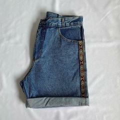 bermuda mom jeans vintage - 46/48 na internet