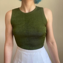 regata verde musgo - P/M - comprar online
