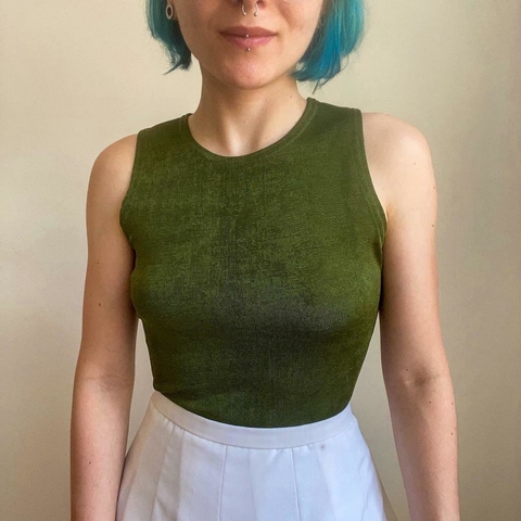 regata verde musgo - P/M