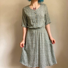 vestido mídi vintage - P/M - comprar online