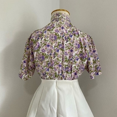 camisa vintage floral - M/G - loja online