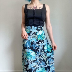 saia longa floral - 40/42 na internet