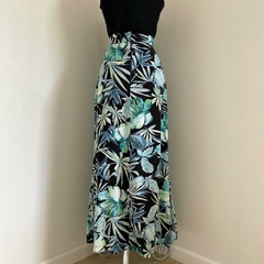 saia longa floral - 40/42 - comprar online