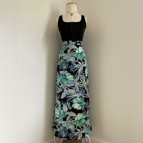 saia longa floral - 40/42