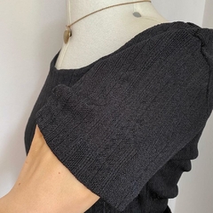 blusa preta vintage - P ao G na internet