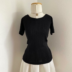 blusa preta vintage - P ao G - Roupas, decoração e acessórios VINTAGE - Legado Brechó