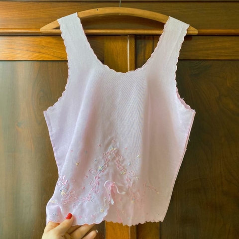 blusinha sleepwear vintage - M