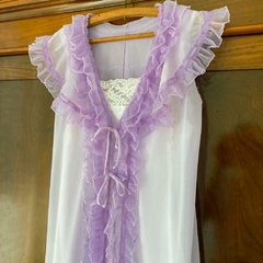 penhoar lilás vintage - P/M - Roupas, decoração e acessórios VINTAGE - Legado Brechó