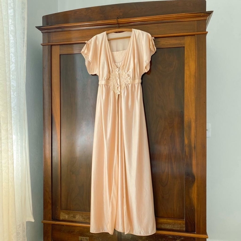 conjunto nude vintage - P