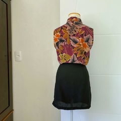 saia vintage preta - M na internet