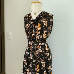 vestido vintage floral - M - Roupas, decoração e acessórios VINTAGE - Legado Brechó