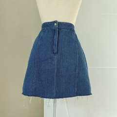 saia jeans vintage 80's - 40 - Roupas, decoração e acessórios VINTAGE - Legado Brechó