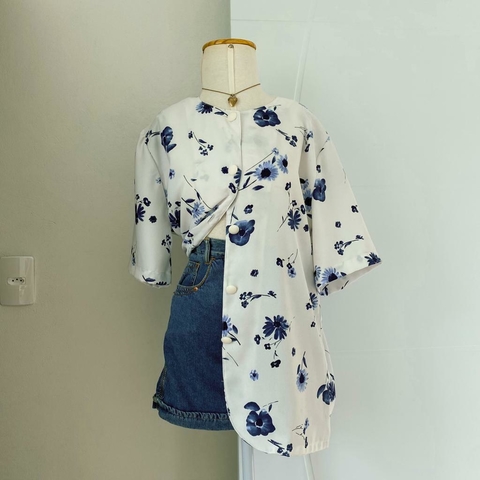 camisa vintage floral - GG