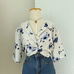 camisa vintage floral - GG - Roupas, decoração e acessórios VINTAGE - Legado Brechó
