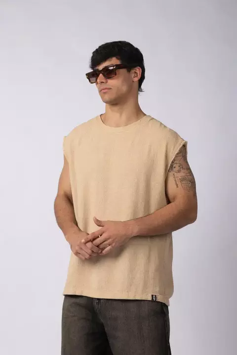 MUSCULOSA SUDADERA TEJIDA DANDY ARENA - comprar online
