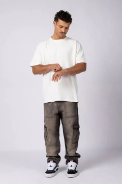 Remera Over Fylo Crudo - tienda online