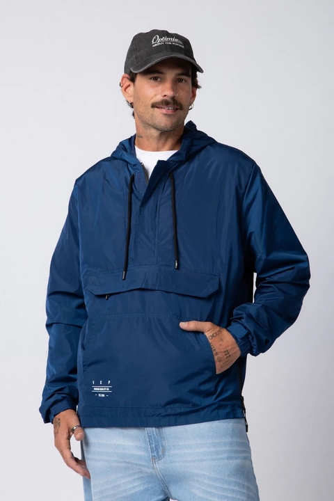 Rompevientos Anorak Oliver Navy - comprar online