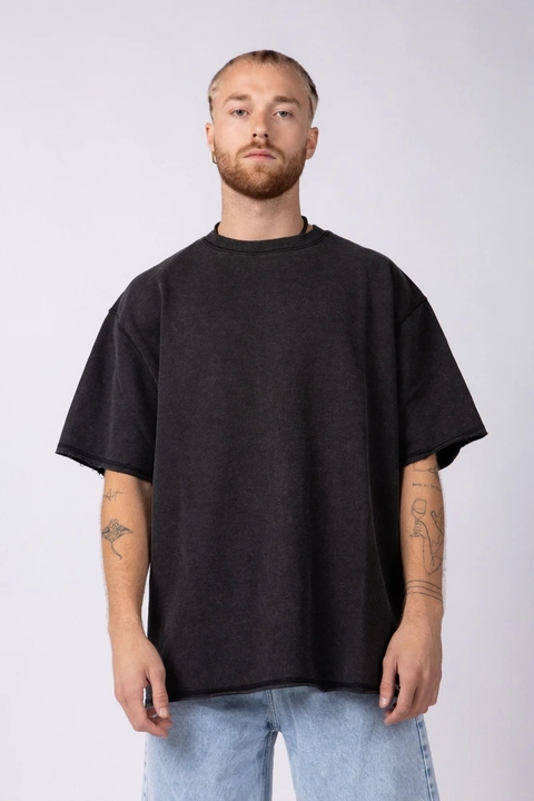 Remeron Rustico Over Iggy Negro - comprar online