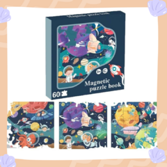 Libro Puzzle Magnetico Espacio