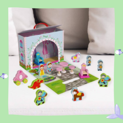 Set principe y princesa Castillo Tooky Toy - comprar online
