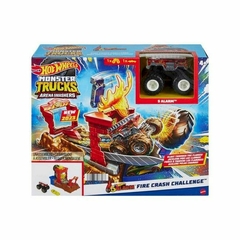 Pista Monster 3 modelos, Hot Wheels - comprar online