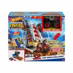Pista Monster 3 modelos, Hot Wheels - Baby Filipa - Infancias en movimiento