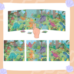 Libro Puzzle Magnetico Dinos en internet