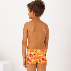SUNGA BOXER INFANTIL - FLOR SOLAR - comprar online