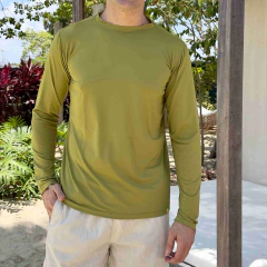 BLUSA PROTEÇÃO ADULTO MASCULINO - VERDE PISTACHE