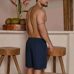 BERMUDA AD MASCULINA C/ ELÁSTICO - MARINHO INTENSO MAREAR - comprar online