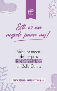 GIFT CARD  - EN CREMAS - comprar online