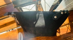 CARTERA-SOBRE DE CUERO COMBINADO, MODELO; “BARI”.- - tienda online