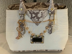 CARTERA DE CROCO Y VÍBORA, MODELO: “MILAN”.- - tienda online