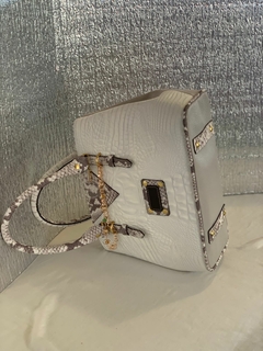 Imagen de CARTERA DE CROCO Y VÍBORA, MODELO: “MILAN”.-