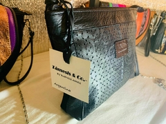 CARTERA-SOBRE DE CUERO COMBINADO, MODELO; “BARI”.- - comprar online
