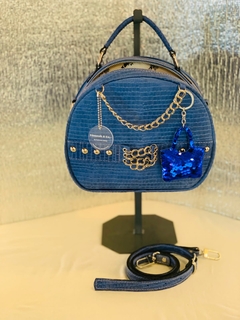COLECCION MIMIS MODELO “TRIXI” croco azul cadenas