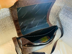MORRAL PARA JÓVENES Y CABALLEROS DE CUERO DE OVEJA ITALIANA 100% MODELO: “LUCIANO”.- en internet