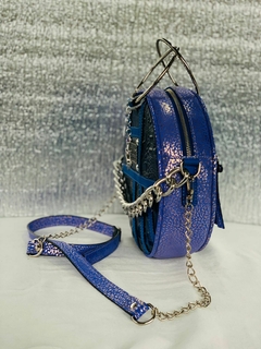 Imagen de Cartera de tres cueros redonda, Modelo: “Calamosca” (Cagliari, Cerdeña, Italia).