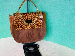 CARTERA MODELO “GEORGINA”.- (Víbora Italiana 100%)