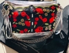 CARTERA PLATEADA Y BORDADA MODELO: “BRIENZA”.-