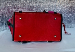 Cartera de Cuero color rojo Modelo: “LIZA MINELLI” - comprar online