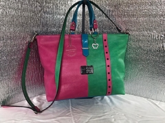 CARTERA TRICOLOR. "MARÍA SOL". - Támesis&Co.