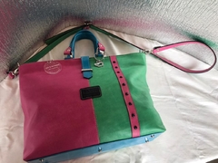 CARTERA TRICOLOR. "MARÍA SOL". - Támesis&Co.