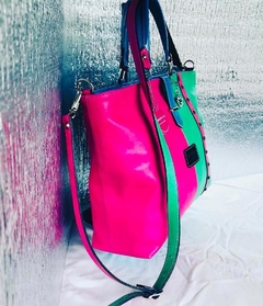 CARTERA TRICOLOR. "MARÍA SOL". - Támesis&Co.
