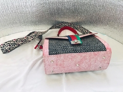 CARTERAS DE CUERO ITALIANO, ARGENTINO Y RAFIA, COLECCIÓN "BAMBOLAS ITALIANAS". - comprar online